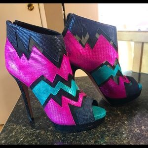 Francesco Sacco Open Toe Bootie